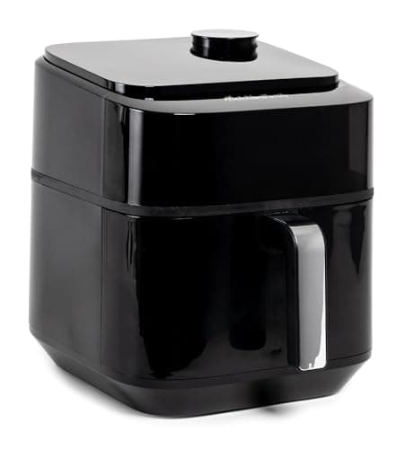 Friggitrice ad Aria Melchioni Family Chiara con Vapore Soft, Doppia Resistenza, Capacità 6,5L, Display Digitale e 8 Programmi Preimpostati, Silenziosa, Temperatura Regolabile 80°-200°C, Timer 60 Min,