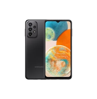 Samsung Galaxy A23 5G Smartphone Android 12, Display Infinity-V 6.6’’, 4GB RAM e 128GB di memoria interna espandibile, Batteria 5000 mAh, Nero (Awesome Black) [Versione Italiana]