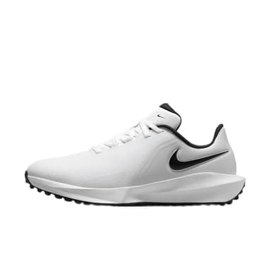 Nike Infinity G NN Scarpe da golf (FN0555-100, bianco/platino puro/nero), Bianco/Platino puro/Nero, 44 EU