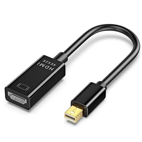 SELIACR Adattatore mini DisplayPort a HDMI, 4K Adattatore mini dp Maschio a HDMI Femmina Compatibile con MacBook Pro, MacBook Air, Mac mini, Microsoft Surface Pro 3/4 Surface Pro ThinkPad Dell