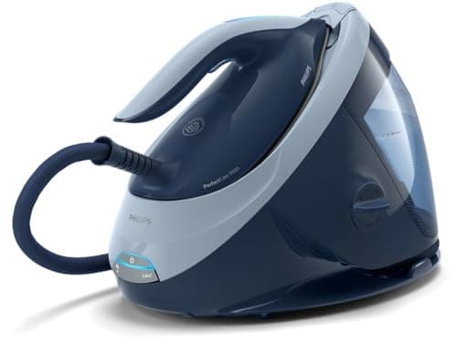 Philips PerfectCare Serie 7000 - Ferro da Stiro con Caldaia, 2100W, Colpo Vapore 600g, 8 Bar di Pressione, Tecnologia OptimalTEMP, Serbatoio da 1.8L, Blu Navy/Scuro (PSG7030/20)