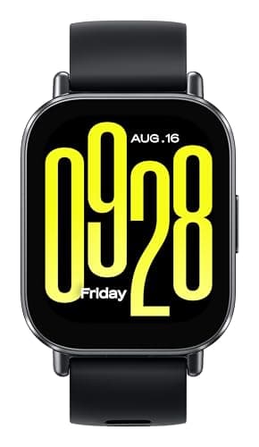 Xiaomi Redmi Watch 5 Active, Smartwatch con display LCD 2", Chiamate Bluetooth, Autonomia 18 giorni, Resistenza Acqua 5ATM, Monitoraggio Frequenza Cardiaca e SpO2, 140+ modalità Fitness, Nero