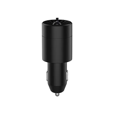 KACEPAR Purificatore d'aria per auto,Deodorante ionico,Purificatore auto portatile,Pulitore ionizzatore per la rimozione degli odori odore auto
