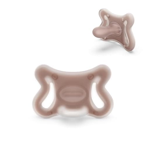 Suavinex, Ciuccio neonato Zero Zero tettarella simmetrica SX Pro bambini da -2 a 2 mesi, Ipoallergenico, per pelli sensibili, Silicone delicato, Rispetta l'allattamento al seno, Deep