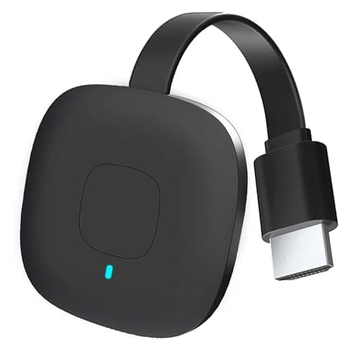 OBEST Wireless WiFi Display Dongle 4K,Adattatore Display HDMI,Dispositivo su Schermo WiFi HD 2.4G, Ricevitore di Streaming Video per Android/iOS/Windows/Mac/TV/Monitor/Proiettore