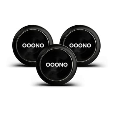 OOONO CO-Driver NO1 Set di 3: avvisa di autovelox e pericoli del traffico stradale in tempo reale, automaticamente attivo dopo la connessione allo smartphone tramite Bluetooth, dati Blitzer.de