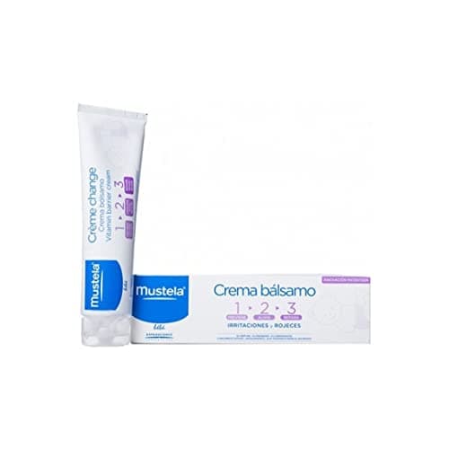 Mustela Pasta Cambio, Crema Pannolino con Perseose d'Avocado BIO, Uso Quotidiano Neonati e Bambini - Previene, Lenisce e Allevia gli Arrossamenti, 98% Ingredienti di Origine Naturale (150ml)