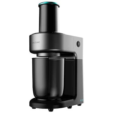 Cecotec SpiralChef 400. 80 W, 4 lame in acciaio inossidabile di diverse dimensioni, recipiente da 1 L, imbocco largo, pezzi smontabili e lavabili in lavastoviglie
