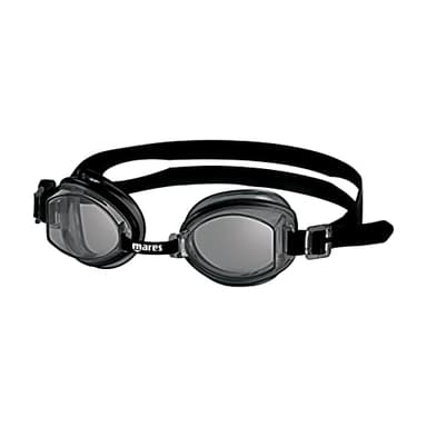 Mares Aquazone Occhialini Rocket Silicone, Occhialini da Nuoto Unisex Adulto, Nero, Taglia Unica