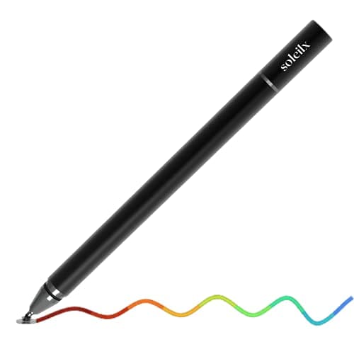 soleilx Penna Touch Screen per Tablet Universale Compatibile con Apple Pencil, Iphone, Ipad, Smartphone e Tablet android - per Cellulare e Telefono