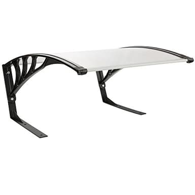 Arebos garage rasaerba robotizzato | 102 x 79 x 46 cm | Resistente alle intemperie + protezione UV | con piedini in metallo | compreso il materiale di montaggio