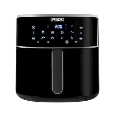 Princess Friggitrice ad Aria Digitale - Capacità del Contenitore Variabile - Massimo di 8 L - 6 Programmi Preimpostati - Meno Olio - Display Digitale - 182254