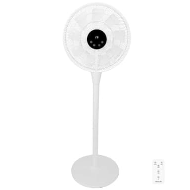 Cecotec - Ventilatore a Piantana, con telecomando Energysilence 1000 Smart Control. 25 W, motore CC, diametro 40 cm, 9 lame, timer 12 ore, controllo touch, 8 velocità, oscillazione a 70º