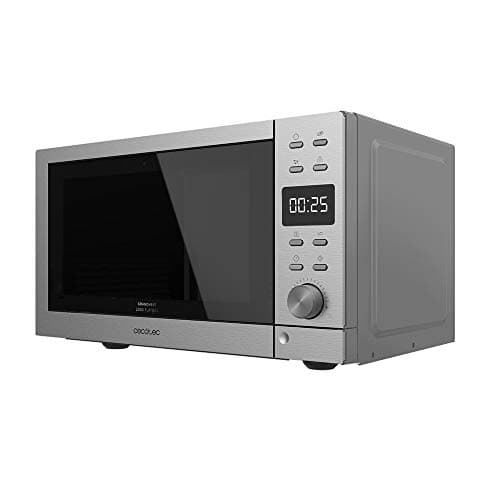 Cecotec Forno a Microonde senza gradheat piatto 2300 tocco piatto bianco. Capacità 23 litri, potenza 800 W, 8 funzioni preconfigurate, timer fino a 95 minuti