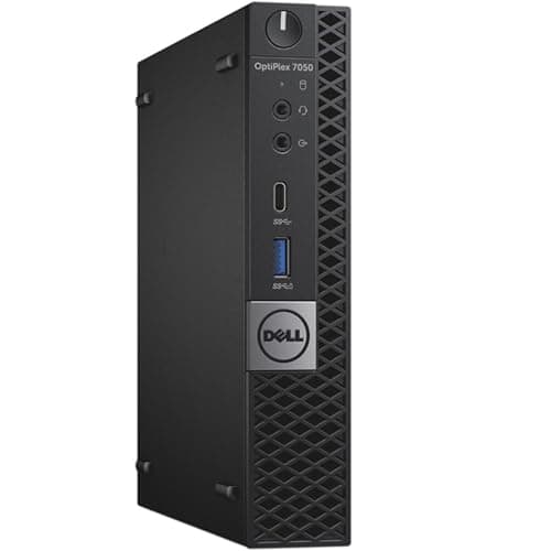 Dell Optiplex 7050 Mini PC Computer Intel i7-6700T Ram 16GB SSD 240GB Windows 10 Office HDMI (Ricondizionato)