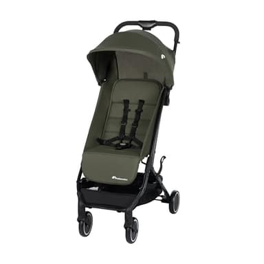 Bebeconfort Soko Passeggino leggero 5,6 Kg, Passeggino Compatto, Pieghevole e Reclinabile, 0-3,5 anni,0-15 kg, Passeggino da Viaggio Richiudibile con una sola mano, Cappotta parasole, Mineral Green
