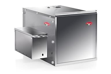 Reber 10046 N Affumicatore da Tavolo, 40 x 44.5x 30 cm, Acciaio