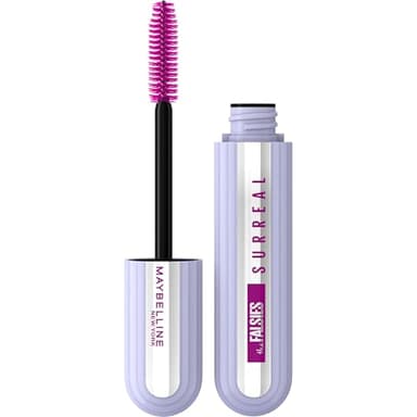 Maybelline New York Mascara Falsies Surreal, Per Ciglia dall'Effetto Extensions, Tenuta Fino a 24H, Con Scovolino ad Elica, 10 ml