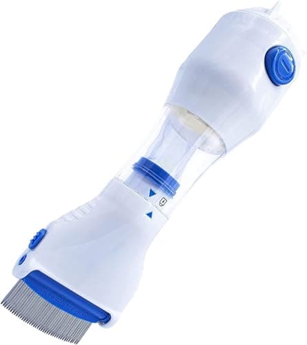 Pettine elettrico Rimozione dei Pidocchi Pulci in testa Pulitore Elettrico Pidocchi Pettine lendine uovo TRATTAMENTO animali cane gatto