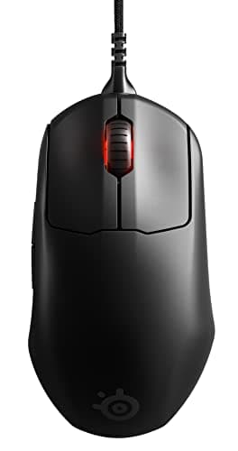 Steelseries Prime - Prestazioni Esports Mouse Di Gaming - Sensore Ottico Truemove Pro Da 18.000 Cpi - Switch Ottici Magnetici, ‎Nero, 6.79 x 12.53 x 4.24 cm, 68.04 grammi