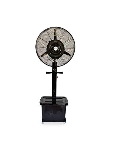 Agoora - Ventilatore Umido Industriale con Ventola Oscillante a Nebulizzatore d'acqua, diametro 65 cm - AG/MF-650