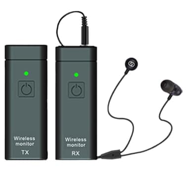 ZONTTR UHF Wireless in-Ear Monitor System Professionale Digital Sound Stage Broadcast Scheda audio Trasmettitore esterno Ricevitore