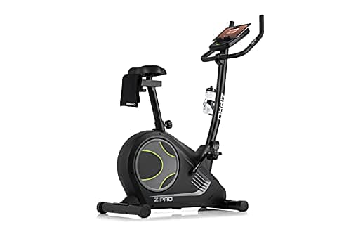 Zipro Cyclette Flame, Fitness Bike Ergometrico, Trainer Magnetico per Bicicletta, Ergometro fino a 150 kg, Bici da Interno, Cyclette per Allenamenti Domestici, Cyclette da Ciclismo con Cavo