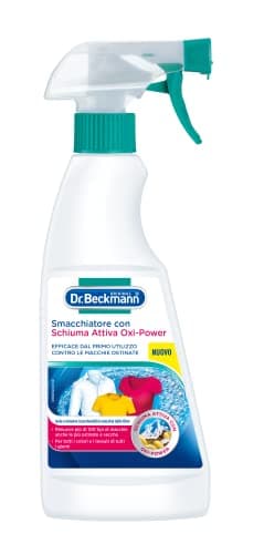 Dr. Beckmann Smacchiatore con Schiuma Attiva Oxi-Power, Trattamento pre-trattante, Extra forte, 500 ml