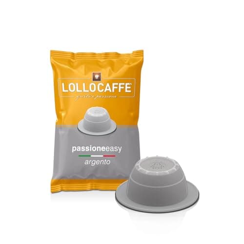 Lollo Caffè Miscela Argento - 100 Capsule - Compatibili con Macchine a marchio Bialetti*