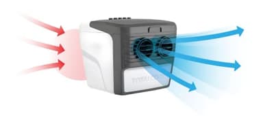 Totalcool 3000 Condizionatore Portatile 12V 24V AC Mini Condizionatore Raffreddatore d'aria