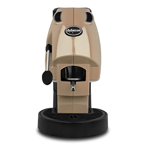 Didiesse – Macchina da Caffè con Cialde ese 44 mm - Modello Baby Frog Macchinetta a Cialde – Compatta 450W - con Funzione Stand-by e Serbatoio da 1.5L (Nocciola)
