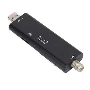 Antenna per Scheda Sintonizzatore TV USB Analogica, Adattatore Dongle per Sintonizzatore HDTV Esterno Digitale ATSC 3.0 HD per PC, Computer Portatile, TV Box, Navigazione per Auto