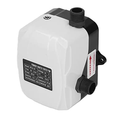 Pompa Booster Automatica, Pompa Booster ABS Motore In Ottone Pressione Dell'acqua Ad Alto Sollevamento 180 W per Doccia Lavello da Cucina DC24V Spina Europea AC100‑240V 4.0A