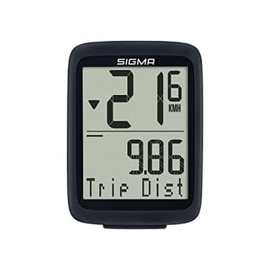 SIGMA BC 8.0 WL | ciclocomputer wireless con 8 funzioni come il confronto della velocità | tasti grandi, display chiaro | ciclocomputer wireless impermeabile