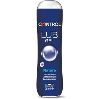 Control Lub Gel Nature Gel Lubrificante Classico A Base D'Acqua Senza Profumo - 100% Made in Italy - 75 Ml