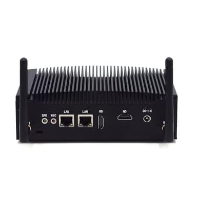 WEIDIAN PC Fanless Mini PC Industriale Win 11 Pro i5 16GB RAM 512GB SSD Core i5 8260U Mini Computer desktop 2HD RS232 Fanless Mini PC Industrial PC Linux RJ45 Dual Band per Business School Home