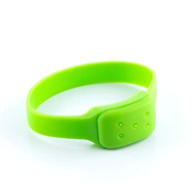 InnovaGoods® Braccialetto Anti-zanzare alla Citronella, Naturale ed Ecologico, Repellente per Insetti, Regolabile e Resistente all'Acqua, Aroma Fresco e Piacevole, Confezione da 2 Unità.