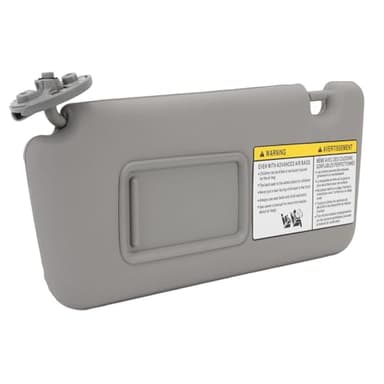 Visiera Parasole Lato Guida Sinistro Grigio Automatico per RAV4 Dal 2004 Al 2005, 74320 42420 B0 Visiera Parasole con Specchio per il Trucco per Auto RAV4 Dal 2004 Al 2005