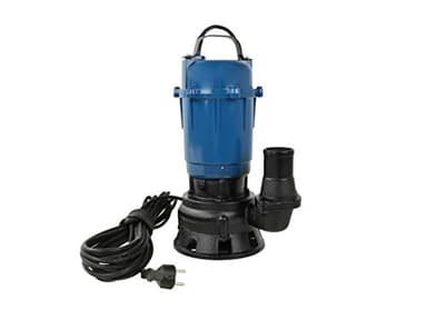 BSD Pompa per Acque Scure - Pompa Sommersa, Pompa Imersione per Acque Scure con Trituratore, Corpo in Ghisa - Pompa per Acque Reflue WQD 10-8-0,55-550W, 17 000L/h, Prevalenza max. 8m