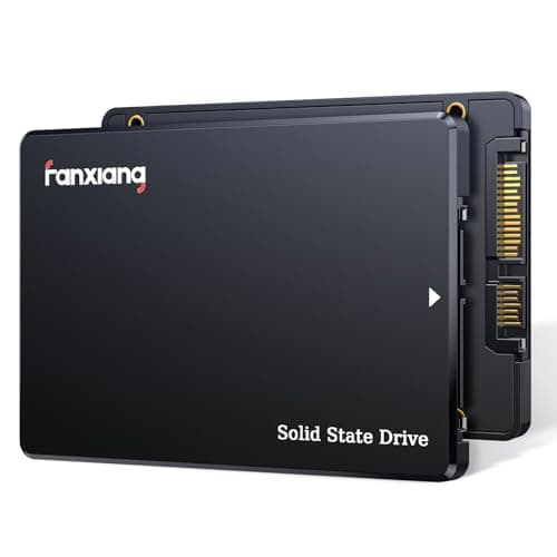 fanxiang 1TB SSD SATA III 6Gb/s, SSD 2,5" 560MB/s di Lettura, Hard Disk SSD Interno, 3D NAND SLC Cache Unità a Stato Solido Interne per Laptop,Desktop,PC(S101Q)