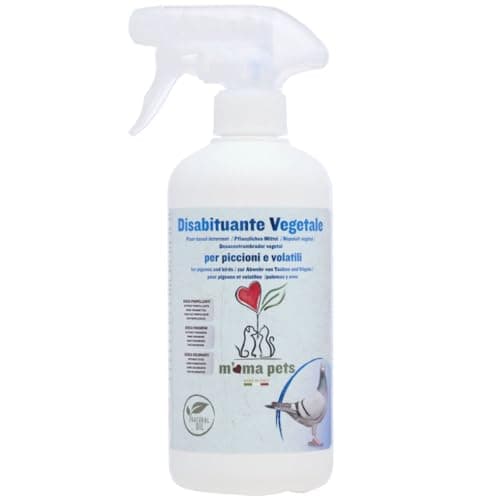 Mama Pets Repellente Piccioni - Disabituante Naturale per Uccelli e Volatili, per Esterni, 500ml