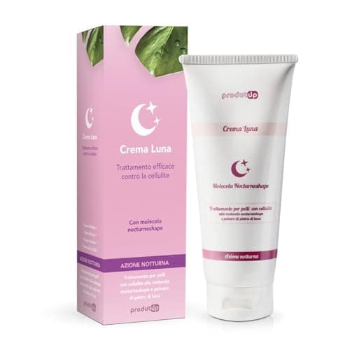 Crema Cellulite ProdutUp | Crema Corpo snellente, rassodante e tonificante con molecola Nocturshape, azione drenante contro la cellulite su cosce e glutei | Made in Italy