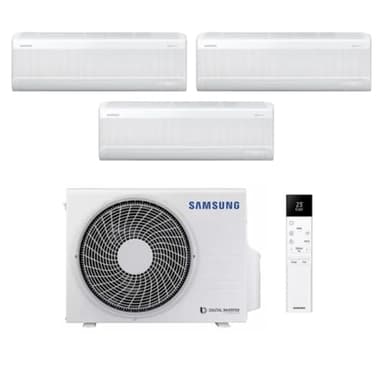 SAMSUNG WINDFREE ELITE S2 CONDIZIONATORE TRIAL SPLIT 9000+9000+12000 BTU WIFI A+++ TRE SPLIT