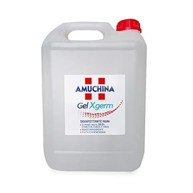 AMUCHINA DISINFETTANTE GEL MANI 2 TANICHE DA 5 LITRI TOTALE 10 LITRI