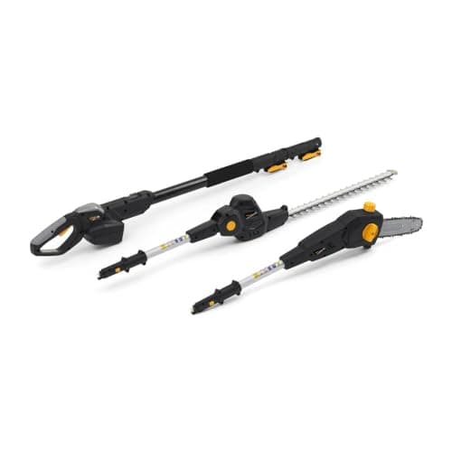 Alpina Multitool AMT 20 Li Kit, Potatore Telescopico da 20 cm (280W), Accessorio Tagliasiepi con Lame da 45 cm (150W), per Altezze Elevate, Batteria da 20 V (4 Ah), Batteria e Caricabatteria Inclusi