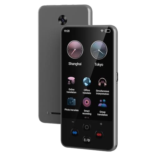 Bisofice S85pro Traduttore Vocale Istantaneo con 138 Multilingue, WiFi e Bluetooth, 19 Lingue Offline Traduttore Simultaneo Vocale, per Viaggi, Studio e Affari