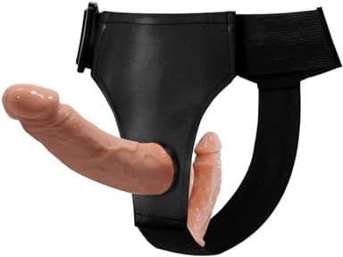 Piccolo Dìdó Doppia Testa Pènètràzione Pènè Dìdó Indossabile Strápon Uomo Donne Coppia Réaliśtico Morbido In Sílicone Pènè Per Donne Con Ciňturon Portatile Xl Finto Per Donne Con Cîntúrà Ānale