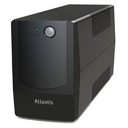 Atlantis OnePower PX1100, UPS Line Interactive 1100VA/550W, AVR (3 stadi), Onda PseudoSinusoidale, 4 prese IEC, 1 Batteria 12V 9Ah