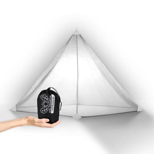 VON STEINEICH® Zanzariera da viaggio, pratica zanzariera da viaggio, 220 cm x 170 cm, super leggera, in pratica borsa da viaggio, perfetta per escursioni, campeggio e vacanze
