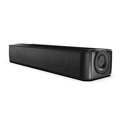 CREATIVE Stage SE Under-Monitor - Soundbar con USB, funzione Digital Audio e Bluetooth 5.3, altoparlanti con funzione Clear Dialog e Surround, alimentazione tramite adattatore
